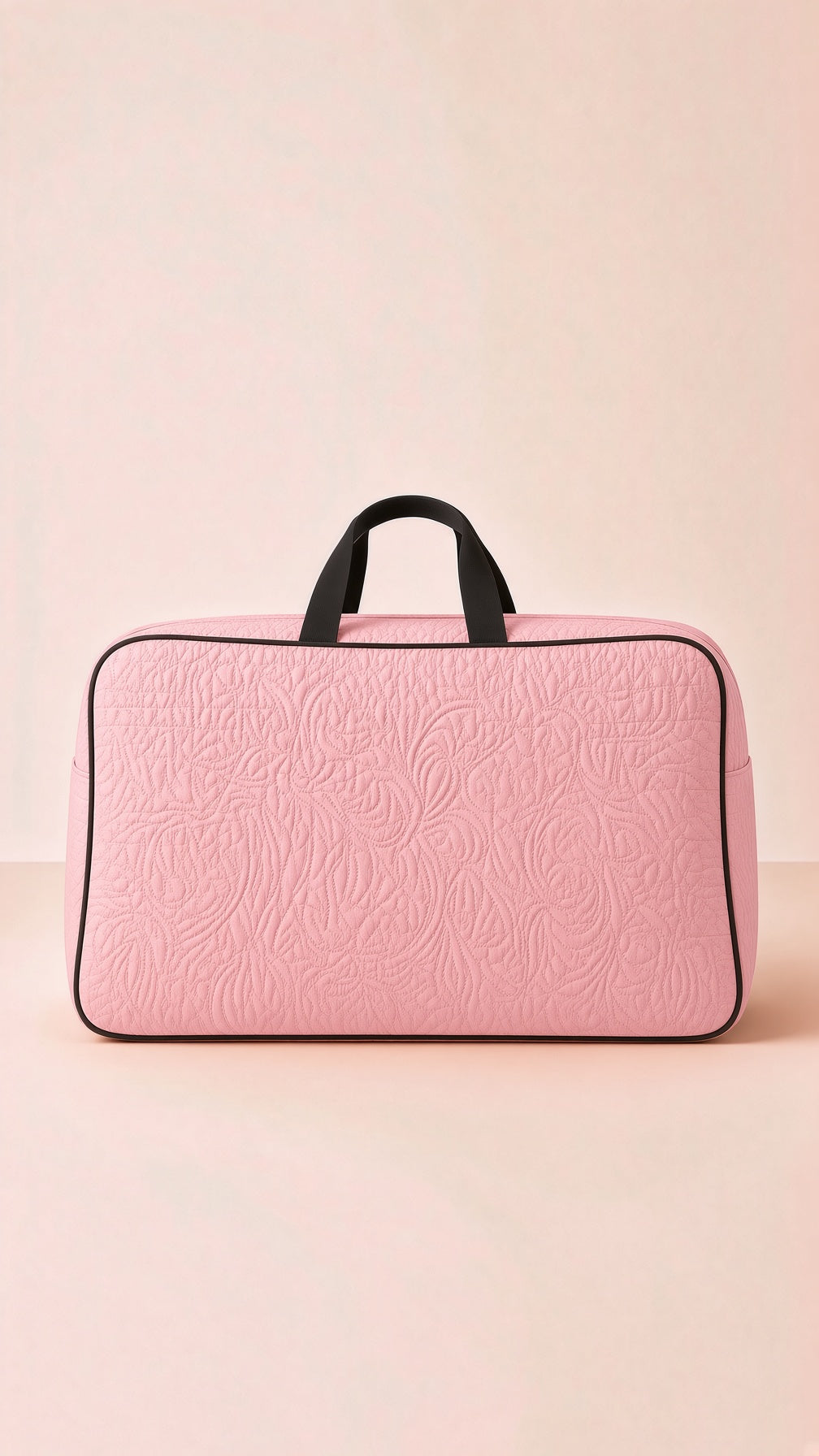 Signature Carry Ease Quilted Bag - Storage & Travelling Bag [Light Pink]