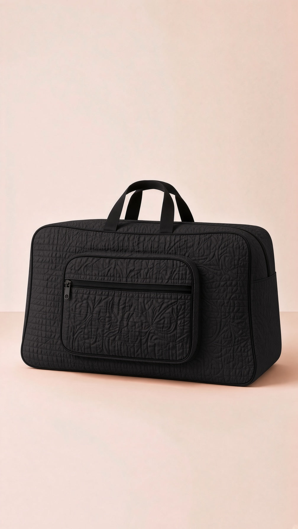 Signature Carry Ease Quilted Bag - Storage & Travelling Bag [Black]