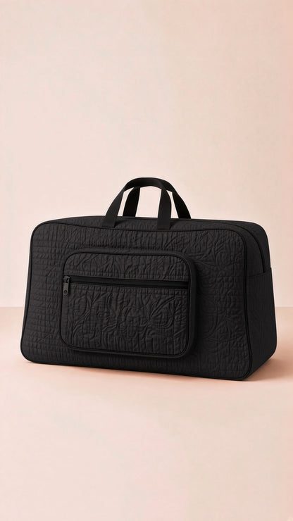 Signature Carry Ease Quilted Bag - Storage & Travelling Bag [Black]