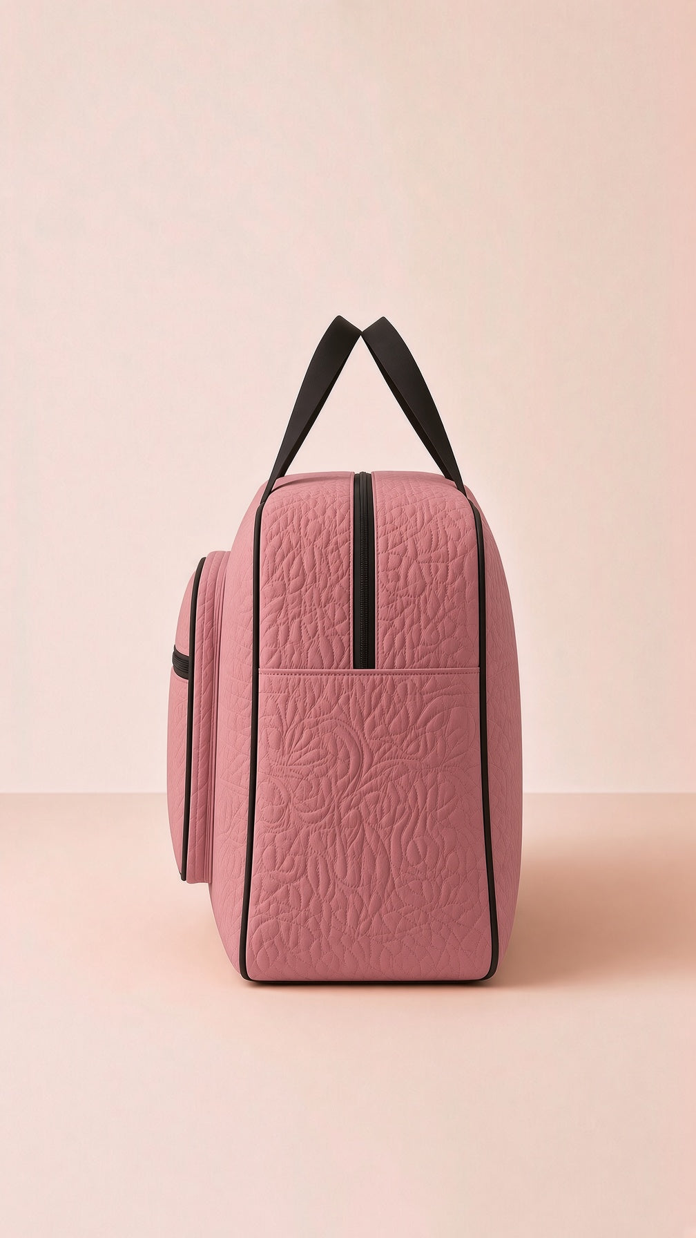 Signature Carry Ease Quilted Bag - Storage & Travelling Bag (Dark Pink)