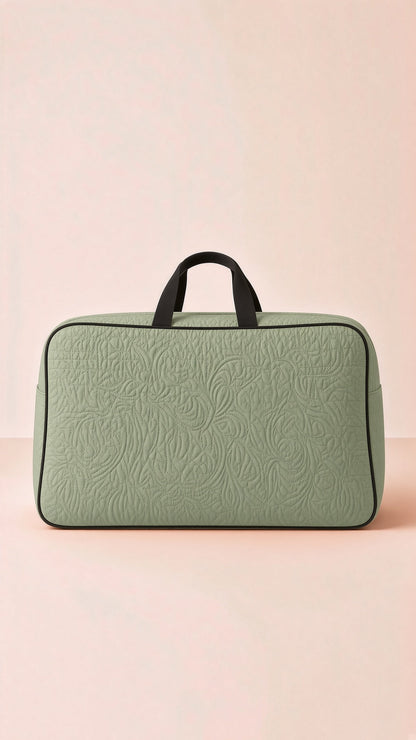 Signature Carry Ease Quilted Bag - Storage & Travelling Bag [Olive Green]