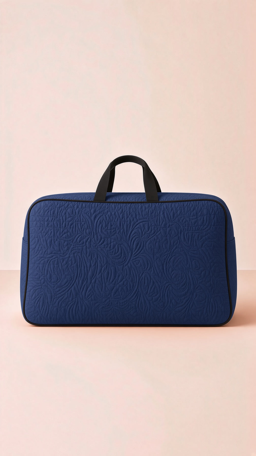 Signature Carry Ease Quilted Bag - Storage & Travelling Bag [Navy Blue]