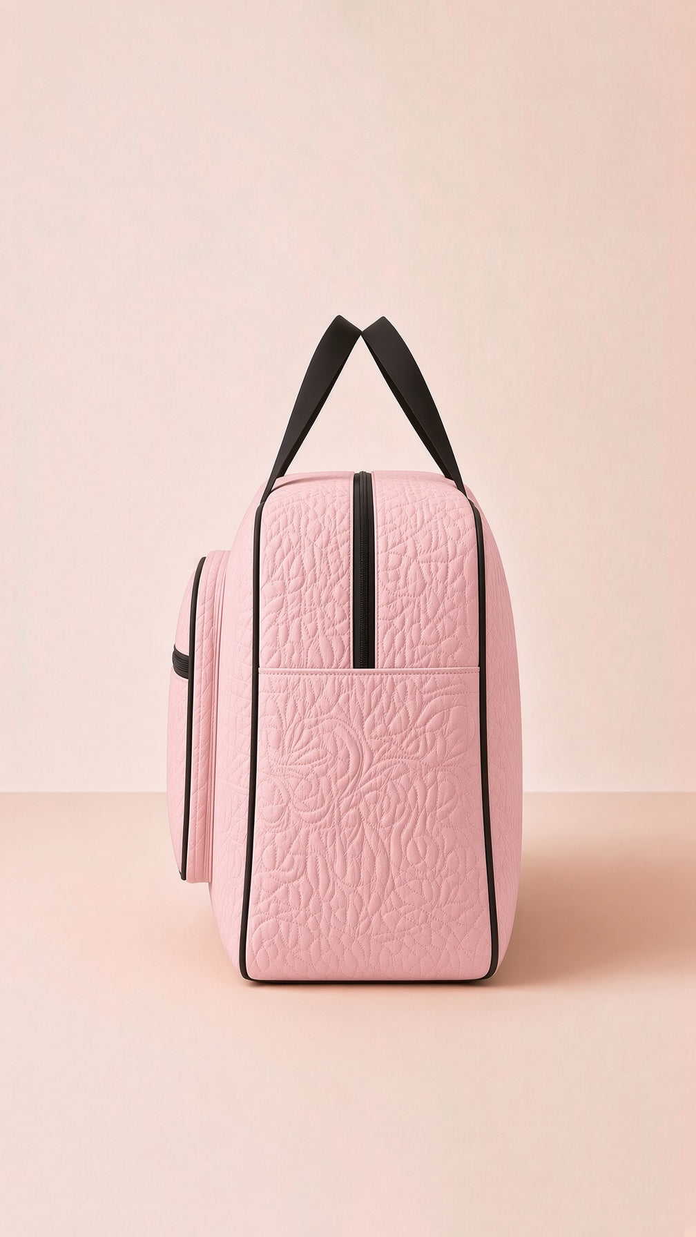 Signature Carry Ease Quilted Bag - Storage & Travelling Bag [Light Pink]