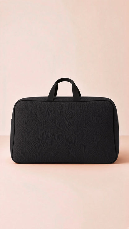 Signature Carry Ease Quilted Bag - Storage & Travelling Bag [Black]
